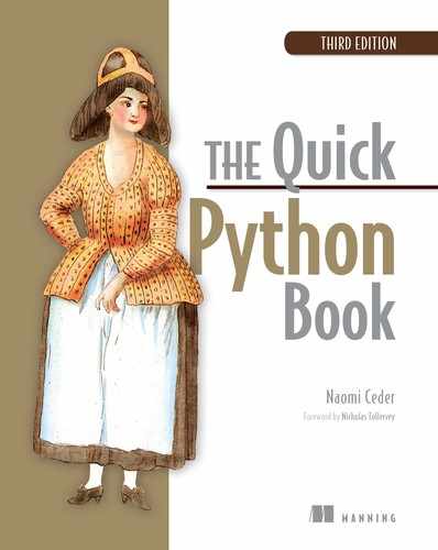 The Quick Python Book, Third Edition 
