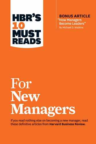 Cover image for HBR's 10 Must Reads for New Managers (with bonus article “How Managers Become Leaders” by Michael D. Watkins) (HBR's 10 Must Reads)