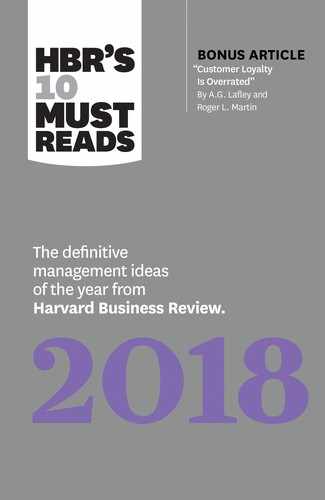Cover image for HBR's 10 Must Reads 2018