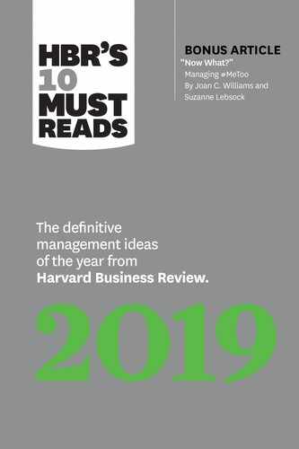 HBR's 10 Must Reads 2019 by Marco Iansiti, Michael E. Porter, Thomas H. Davenport, Joan C. Williams, Harvard
