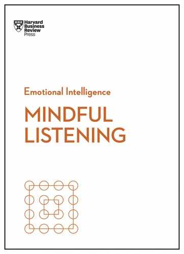 Cover image for Mindful Listening (HBR Emotional Intelligence Series)
