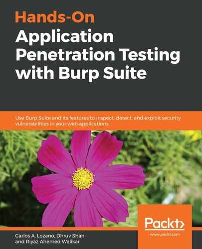Cover image for Hands-On Application Penetration Testing with Burp Suite