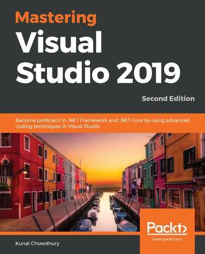 Cover image for Mastering Visual Studio 2019 - Second Edition