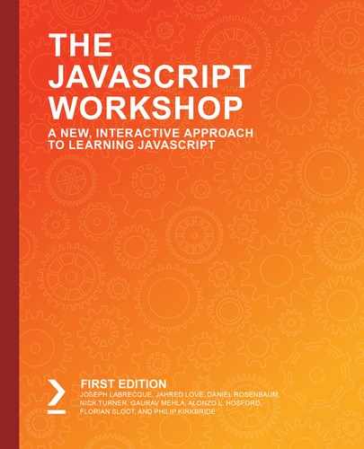 Cover image for The JavaScript Workshop