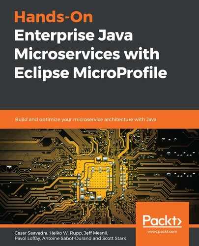 Cover image for Hands-On Enterprise Java Microservices with Eclipse MicroProfile