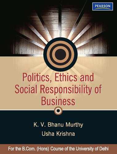 Cover image for Politics, Ethics and Social Responsibility of Business