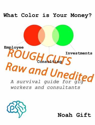 Red Yellow Green: What Color is Your Money? The survival manual for gig workers and consultants 