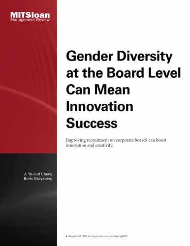 Gender Diversity at the Board Level Can Mean Innovation Success 
