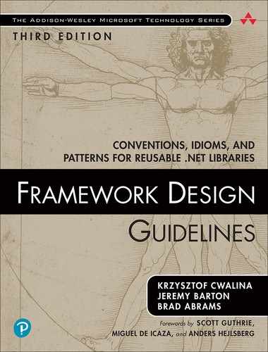 Framework Design Guidelines: Conventions, Idioms, and Patterns for Reusable .NET Libraries, 3rd Edition 