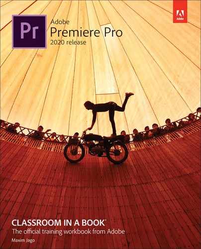 Cover image for Adobe Premiere Pro Classroom in a Book (2020 release)