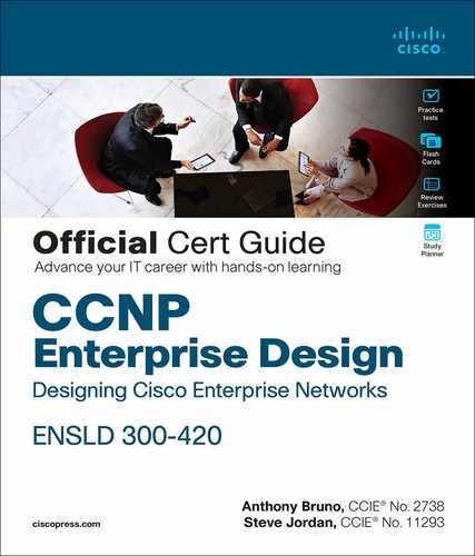 Cover image for CCNP Enterprise Design ENSLD 300-420 Official Cert Guide: Designing Cisco Enterprise Networks