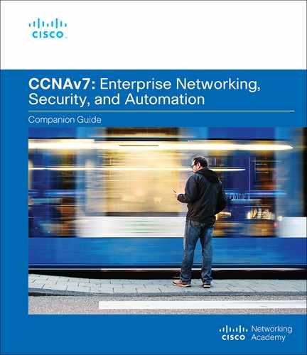 Cover image for Enterprise Networking, Security, and Automation Companion Guide (CCNAv7)