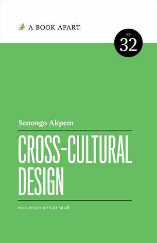 Cover image for Cross-Cultural Design