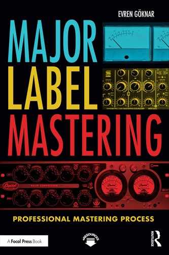 Part III • Professional Mastering Process: The Five Step Mastering Process