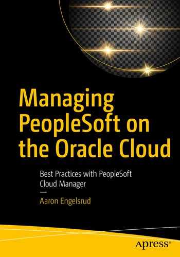 8. Creating and Managing Environments in PeopleSoft Cloud Manager