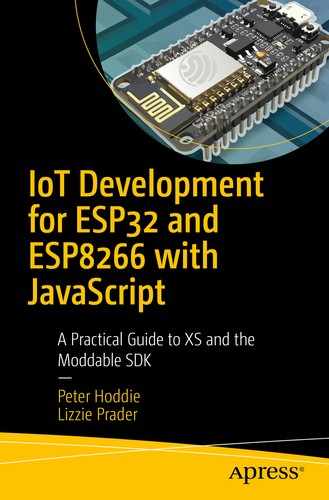 Cover image for IoT Development for ESP32 and ESP8266 with JavaScript: A Practical Guide to XS and the Moddable SDK