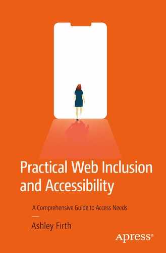 Practical Web Inclusion and Accessibility: A Comprehensive Guide to Access Needs by Ashley Firth