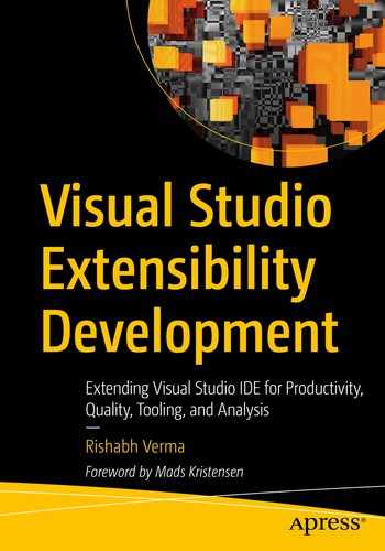 Visual Studio Extensibility Development: Extending Visual Studio IDE for Productivity, Quality, Tooling, and Analysis 