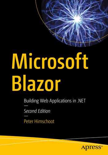Microsoft Blazor: Building Web Applications in .NET by Peter Himschoot