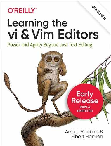Learning the vi and Vim Editors, 8th Edition 