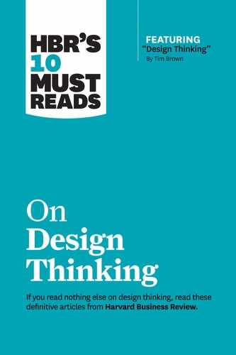 Cover image for HBR's 10 Must Reads on Design Thinking (with featured article 