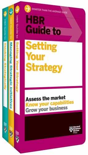 HBR Guides to Building Your Strategic Skills Collection (3 Books) by Harvard Business Review
