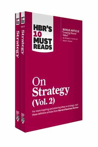 Cover image for HBR's 10 Must Reads on Strategy 2-Volume Collection