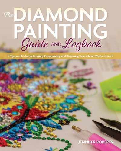 Cover image for The Diamond Painting Guide and Logbook