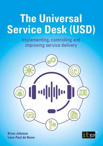 The Universal Service Desk (USD) - Implementing, controlling and improving service delivery 