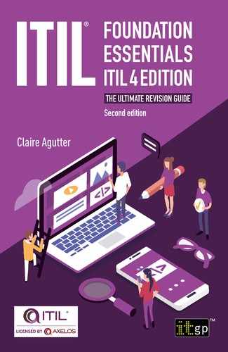 Cover image for ITIL Foundation Essentials ITIL 4 Edition - The ultimate revision guide, second edition