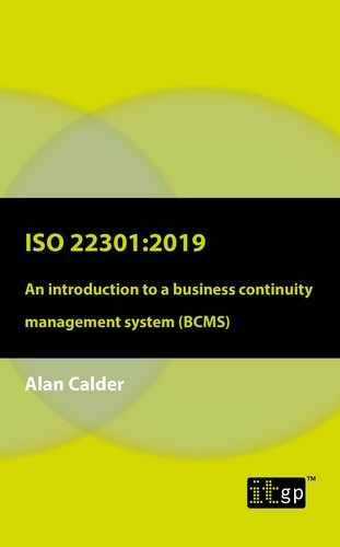 ISO22301: 2019 - An introduction to a business continuity management system (BCMS) by Alan Calder