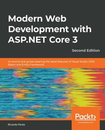 Cover image for Modern Web Development with ASP.NET Core 3 - Second Edition
