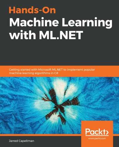 Using ML.NET with .NET Core and Forecasting