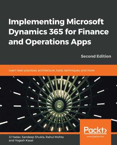Cover image for Implementing Microsoft Dynamics 365 for Finance and Operations Apps - Second Edition