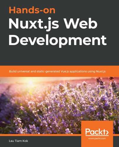 Hands-on Nuxt.js Web Development 