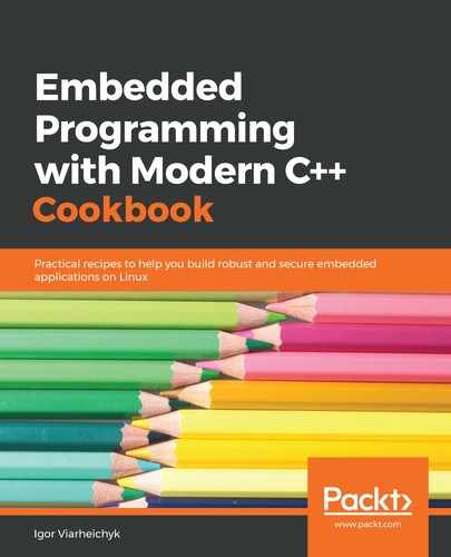 Cover image for Embedded Programming with Modern C++ Cookbook