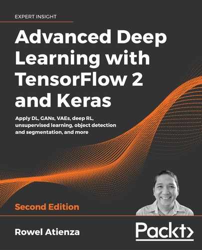 Cover image for Advanced Deep Learning with TensorFlow 2 and Keras - Second Edition