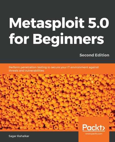Cover image for Metasploit 5.0 for Beginners - Second Edition