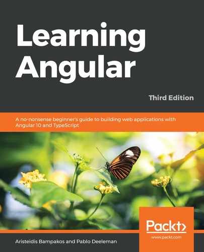 Cover image for Learning Angular - Third Edition