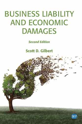Cover image for Business Liability and Economic Damages, Second Edition