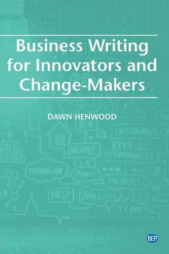 Business Writing For Innovators and Change-Makers 