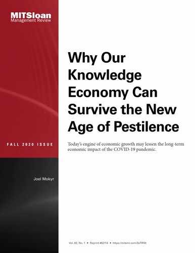 Cover image for Why Our Knowledge Economy Can Survive the New Age of Pestilence
