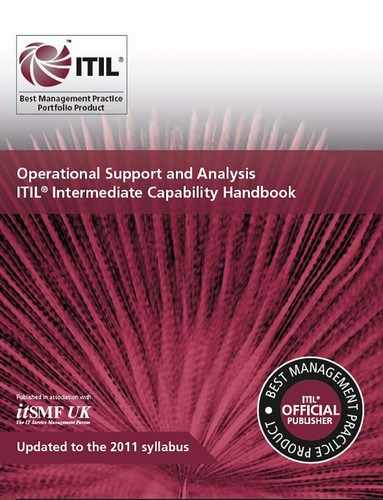 Operational Support and Analysis ITIL 2011 Intermediate Capability Handbook 