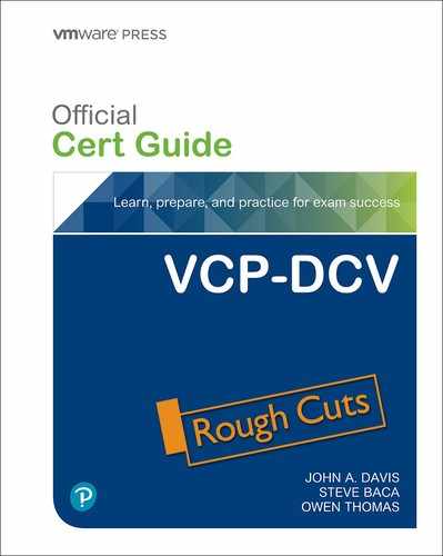 VCP-DCV Official Cert Guide, 4th Edition 