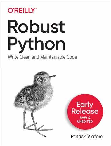 1. Introduction to Robust Python