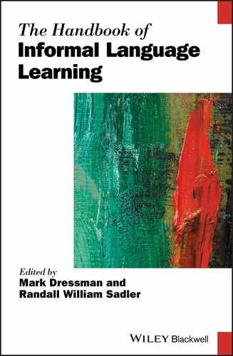 Cover image for The Handbook of Informal Language Learning