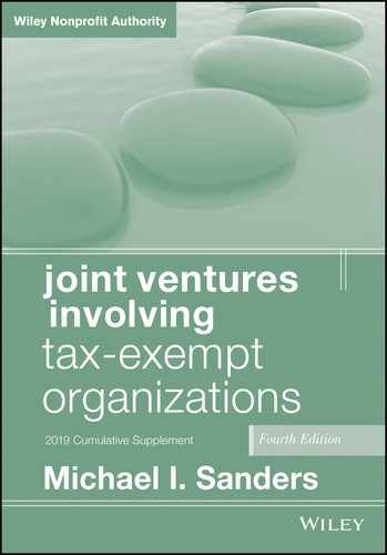 Cover image for Joint Ventures Involving Tax-Exempt Organizations, 4th Edition