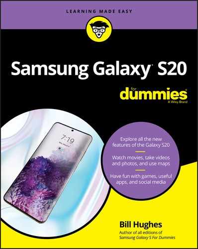 Cover image for Samsung Galaxy S20 For Dummies