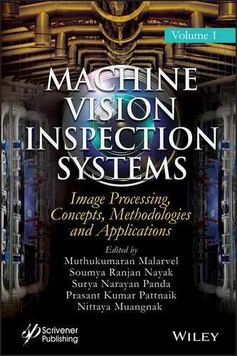 Cover image for Machine Vision Inspection Systems, Image Processing, Concepts, Methodologies, and Applications