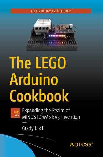 Cover image for The LEGO Arduino Cookbook: Expanding the Realm of MINDSTORMS EV3 Invention